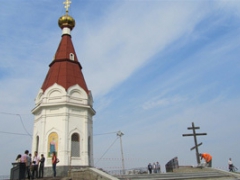 Над Красноярском поставят гранитный крест