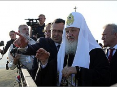 Патриарх Кирилл посетил главный символ города Красноярска – часовню Параскевы Пятницы