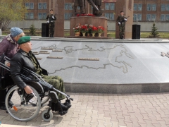 В Красноярске открыли новый мемориал в честь 70-летия Победы