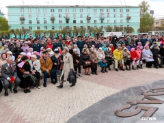 Мемориал в честь 70-летия Победы открылся на правобережье Красноярска