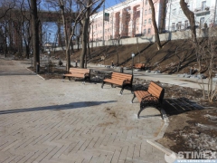 Группа компаний «Стимэкс» принимает активное участие в реконструкции парков и скверов Владивостока