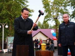 24 сентября был открыт парк им. 1 Мая в Ленинском районе Красноярска