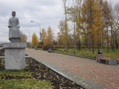 Продолжается благоустройство Гвардейского парка в Красноярске