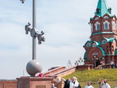 Началось строительство храма Феодора Тирона в Красноярске