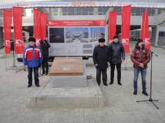 7 декабря состоялась торжественная закладка камня краевой Аллеи Олимпийской славы.
