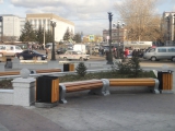 Благоустройство площади перед зданием правительства республики Бурятия
