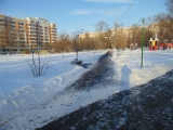 Благоустройство пешеходной зоны по ул. Гарибальди в Москве
