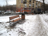 Благоустройство скверов в различных районах города Красноярска