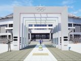 Продолжается строительство Аллеи Олимпийской славы в Красноярске