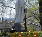 Во Владивостоке открыли памятник Илье Муромцу